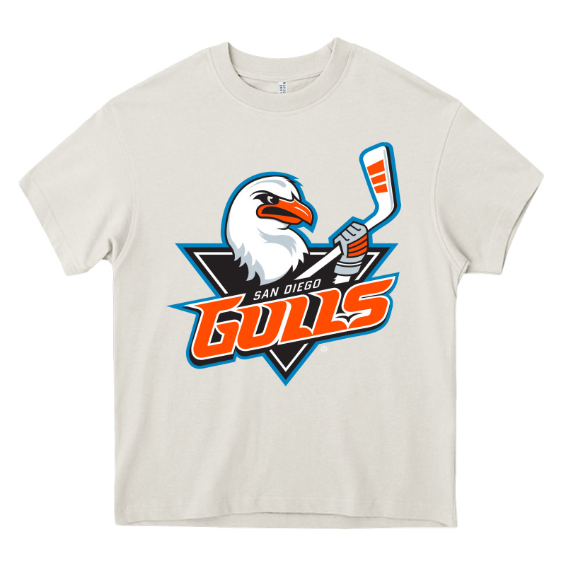 San Diego Gulls Heavy Core Tee by linhVisuals | Teevron