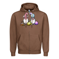 Chestnut easter gnomes Zipper Hoodie - Jasminsmagicworld