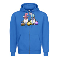True Royal easter gnomes Zipper Hoodie - Jasminsmagicworld