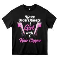 Black barber shirts for women   funny hairdresser barber t shirt Heavy Core Tee - linhVisuals