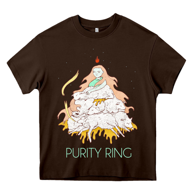 Purity Ring Müsïc Heavy Core Tee by linhVisuals | Teevron