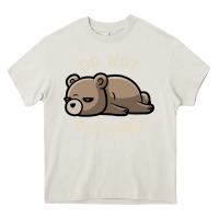 Cream do not disturb i'm busy funny lazy gift Heavy Core Tee - linhVisuals