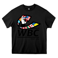 Black #world boxing council Heavy Core Tee - linhVisuals