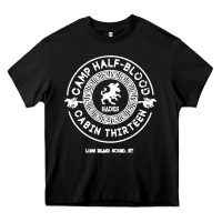 Black cabin thirteen Heavy Core Tee - linhVisuals