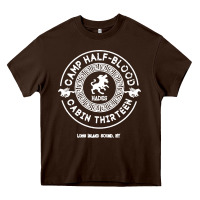 Chocolate Brown cabin thirteen Heavy Core Tee - linhVisuals