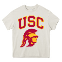Cream #usc Heavy Core Tee - linhVisuals