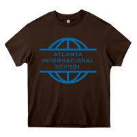 Chocolate Brown atlanta international school Heavy Core Tee - linhVisuals