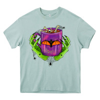 Arona Halloween Coffee Cup With Hands Heavy Core Tee - FaDigitalArtStudio