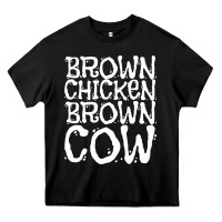 Brown Chicken Brown Cow Heavy Core Tee | Teevron