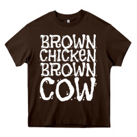 Chocolate Brown brown chicken brown cow Heavy Core Tee - linhVisuals