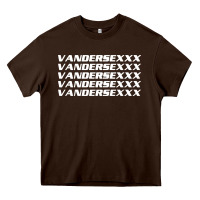 Chocolate Brown club vandersexxx Heavy Core Tee - linhVisuals