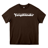Chocolate Brown Voigtländer Heavy Core Tee - linhVisuals
