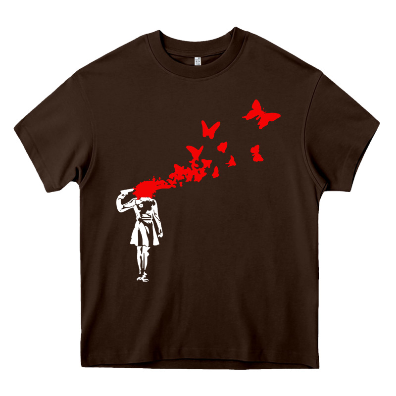 Banksy Heavy Core Tee by linhVisuals | Teevron