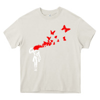 Cream banksy Heavy Core Tee - linhVisuals