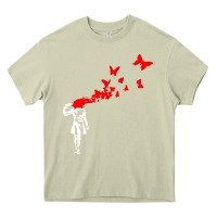 Mossy banksy Heavy Core Tee - linhVisuals