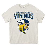 Cream central catholic high school (pittsburgh) Heavy Core Tee - linhVisuals