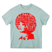 Angela Davis Political Activist Heavy Core Tee | Teevron