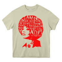 Mossy angela davis political activist Heavy Core Tee - linhVisuals