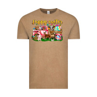 Vintage Coffee Happy Easter Animal Car Vintage Tee - CowhideDigitalArt