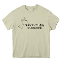 Mossy studio ghibli2 Heavy Core Tee - linhVisuals