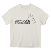 Cream studio ghibli3 Heavy Core Tee - linhVisuals