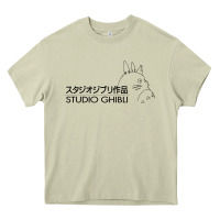 Mossy studio ghibli3 Heavy Core Tee - linhVisuals