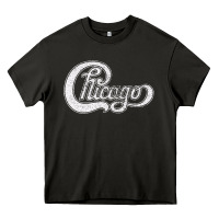 Asphalt chicago retro styled faded design Heavy Core Tee - linhVisuals