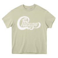 Mossy chicago retro styled faded design Heavy Core Tee - linhVisuals