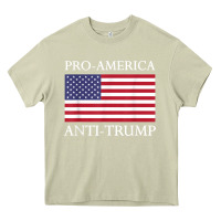 Mossy pro america anti trump shirt   american usa flag resist t shirt Heavy Core Tee - linhVisuals