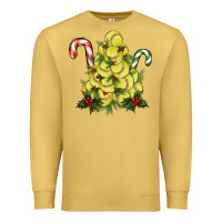 Antique Gold softball christmas tree Premium Sweatshirt - RanaPortraitStore