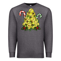 Charcoal Heather softball christmas tree Premium Sweatshirt - RanaPortraitStore