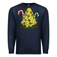 Navy softball christmas tree Premium Sweatshirt - RanaPortraitStore