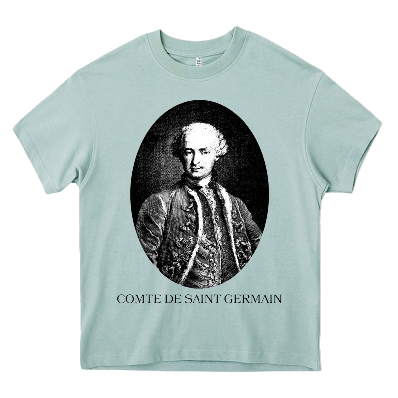 Comte De Saint Germain Occultist Philosopher Heavy Core Tee by linhVisuals | Teevron