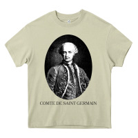 Mossy comte de saint germain occultist philosopher Heavy Core Tee - linhVisuals
