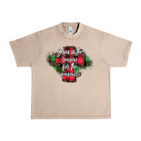 French Oak Jesus is the Reason For The Season Urban Heavy Tee - CowhideDigitalArt
