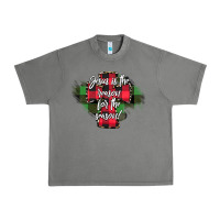 Tornado Jesus is the Reason For The Season Urban Heavy Tee - CowhideDigitalArt