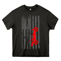 Asphalt rc racing american flag radio control rc car t shirt Heavy Core Tee - linhVisuals