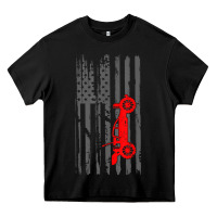 Black rc racing american flag radio control rc car t shirt Heavy Core Tee - linhVisuals