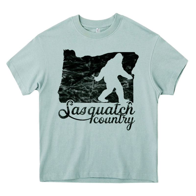 Sasquatch Country   Sasquatch Heavy Core Tee by linhVisuals | Teevron