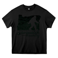 Black sasquatch country   sasquatch Heavy Core Tee - linhVisuals