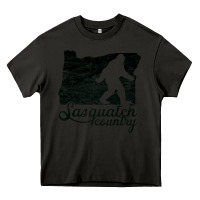 Asphalt sasquatch country   sasquatch Heavy Core Tee - linhVisuals