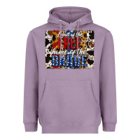 Lavender Land of the Free Home of the Brave Brushstroke Heavyweight Hoodie - Jasminsmagicworld