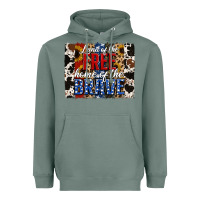 Sage Land of the Free Home of the Brave Brushstroke Heavyweight Hoodie - Jasminsmagicworld