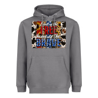 Storm Land of the Free Home of the Brave Brushstroke Heavyweight Hoodie - Jasminsmagicworld