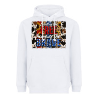 Land Of The Free Home Of The Brave Brushstroke Heavyweight Hoodie | Teevron