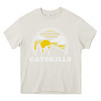 Cream catskills new york vintage Heavy Core Tee - linhVisuals