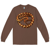 Chestnut Corn Snake Illustrations Long Sleeve Tee - LillyAllenDesigns