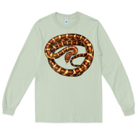 Matcha Corn Snake Illustrations Long Sleeve Tee - LillyAllenDesigns