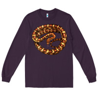Plum Corn Snake Illustrations Long Sleeve Tee - LillyAllenDesigns