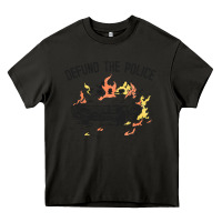 Asphalt defund the police Heavy Core Tee - linhVisuals